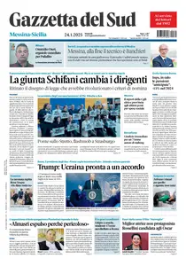 Gazzetta del Sud Messina - 24 Gennaio 2025