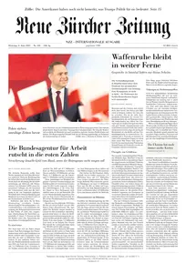 Neue Zurcher Zeitung International  - 03 Juni 2025