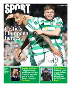 The Herald Sport (Scotland) - 21 April 2025