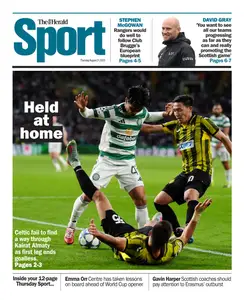 The Herald Sport (Scotland) - 21 August 2025