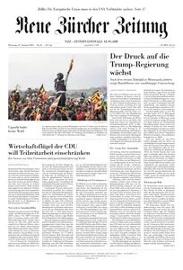 Neue Zürcher Zeitung International - 27 Januar 2026