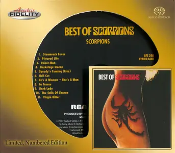 Scorpions - Best Of Scorpions (1979) {2017, Hybrid SACD, Limited Edition, Remastered} Audio CD Layer