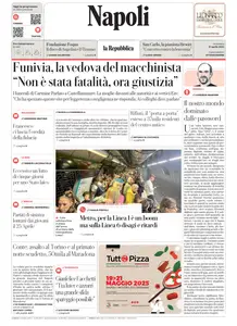 la Repubblica Napoli - 27 Aprile 2025