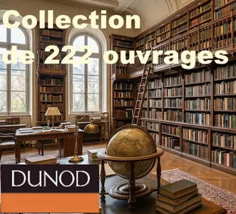 Collection de 222 ouvrages des éditions Dunod