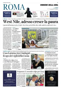 Corriere della Sera Roma - 21 Luglio 2025