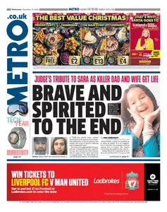 Metro UK - 18 December 2024