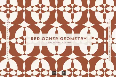 EE - Red Ocher Geometry YV7RLJL