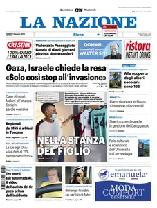 La Nazione Siena - 8 Agosto 2025