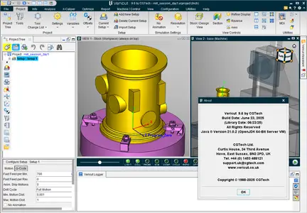 CGTech VERICUT 9.6