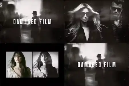 Damaged Film Photo Effect for Photoshop