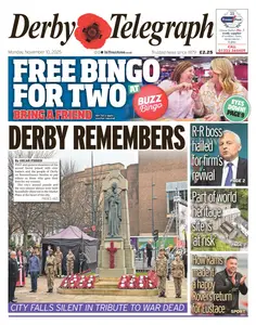 Derby Telegraph - 10 November 2025