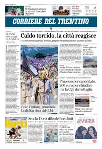 Corriere del Trentino - 27 Giugno 2025