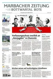 Marbacher Zeitung - 08. September 2018