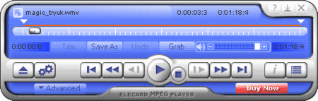 Elecard MPEG Player v 5.5 Build 81119