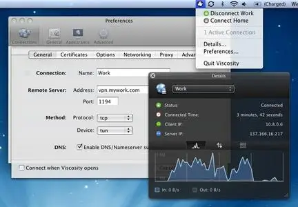 SparkLabs Viscosity 1.7 Multilingual Mac OS X