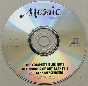 Art Blakey - The Complete Blue Note Recordings Of Art Blakey's 1960 Jazz Messengers (1992) {6CD Mosaic MD6-141}