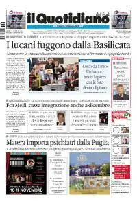 il Quotidiano del Sud Basilicata - 8 Novembre 2017