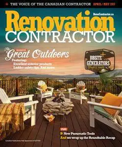 Renovation Contractor - April/May 2017