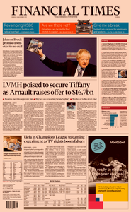Financial Times Europe – 25 November 2019