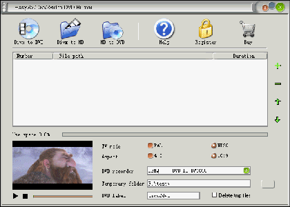 Easy Avi/Divx/Xvid to DVD Burner ver. 2.4.5