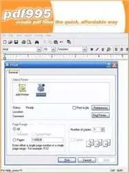 PDF995 PDFEdit995 v8.1 / PDF995 Printer Driver v8.4  