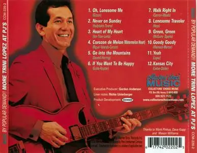 Trini Lopez - More At PJ's (1963) {2001, Reissue}