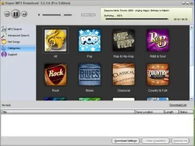 Super MP3 Download Professional Edition 3.2.5.8 Portable