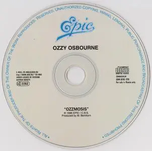 Ozzy Osbourne - Ozzmosis (1995) {1998, Reissue With Bonus Tracks}