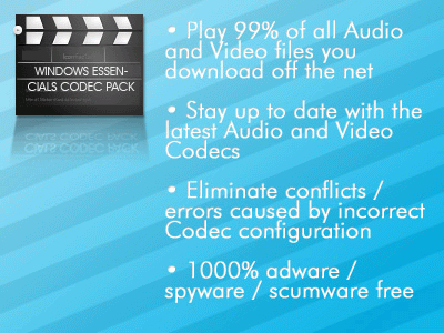 Windows Essentials Codec Pack 1.0