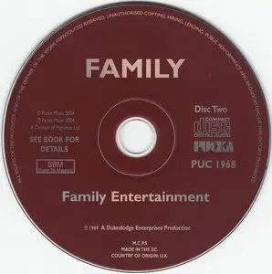 Family - Music In A Doll's House (1968) & Family Entertainment (1969)