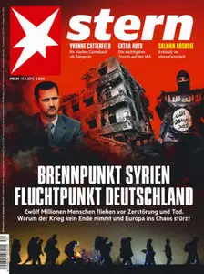 Der Stern Nachrichtenmagazin No 39 vom 17. September 2015