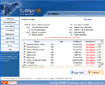 XoftSpy SE v4.31.232
