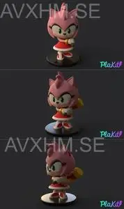 Plakit - Amy The Hedgehog