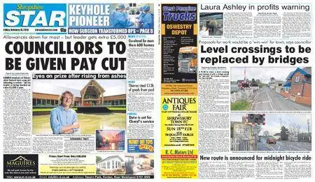 Shropshire Star Shrewsbury Edition – February 16, 2018