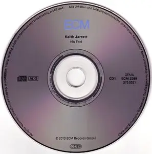 Keith Jarrett - No End (2013) [2CDs] {ECM 2361/62}