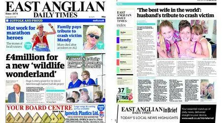 East Anglian Daily Times – April 23, 2018
