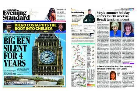 London Evening Standard – August 14, 2017