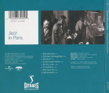 Donald Byrd Quintet - Parisian thoroughfare (1958) (Remastered 2000)