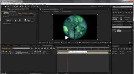 After Effects Tutorial - Microscope Field of View 