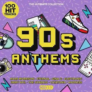 VA - 100 Hit Tracks The Ultimate Collection: Ultimate 90s Anthems (5CD, 2022)