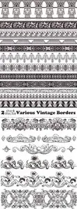 Vectors - Various Vintage Borders