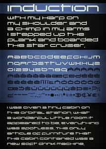 Induction Font Style