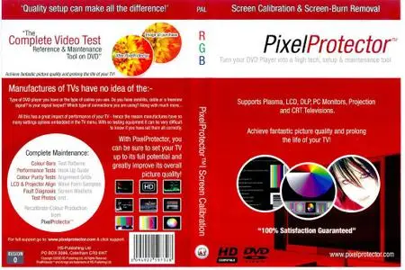  DVD PixelProtector - Turn your DVD Player into a hightech, setup & manitenance tool