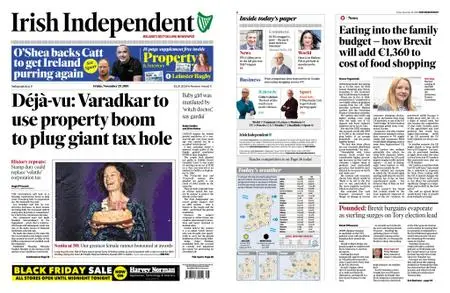 Irish Independent – November 29, 2019