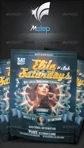 GraphicRiver Elite Saturdays Flyer