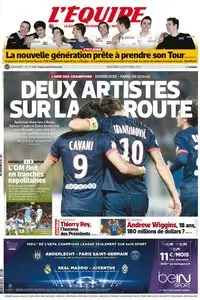 L'Equipe du Mercredi 23 Octobre 2013