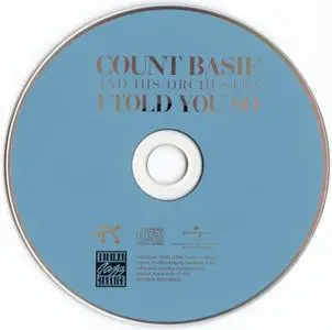 Count Basie and His Orchestra - I Told You So (1976) {Pablo OJCCD-824-2 rel 1994}