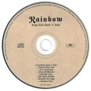 Rainbow - Long Live Rock'N'Roll (1978) {1999, Remastered}