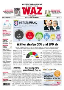 WAZ Westdeutsche Allgemeine Zeitung Duisburg-West - 29. Oktober 2018