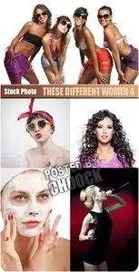 These different women 4 - Stock Photo